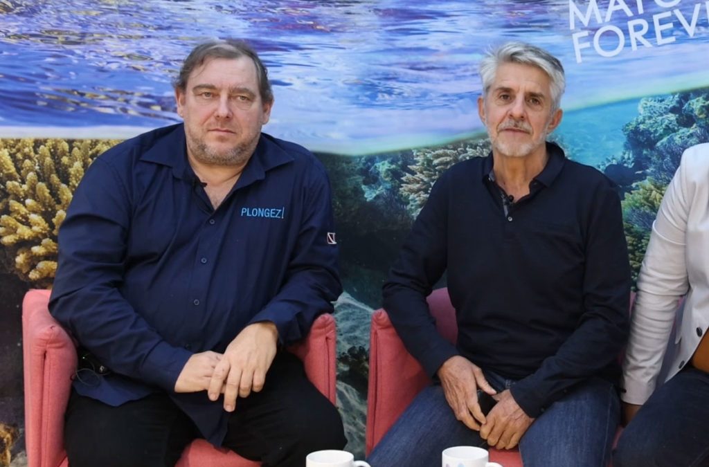 Quelques mots du nouveau président du jury du Festival International De l&rsquo;Image Sous-Marine de Mayotte, Nicolas Barraque au Salon International de la plongée à Paris